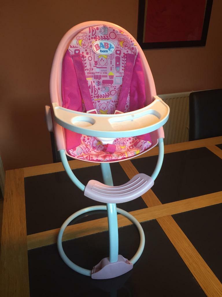 baby born high chair